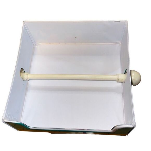 Vintage Vinyl Napkin Holder Beach Sailing Vacation Rare Bradlees - Picture 4 of 9